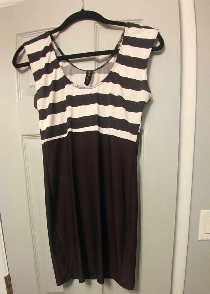 Black and White Mini Dress!